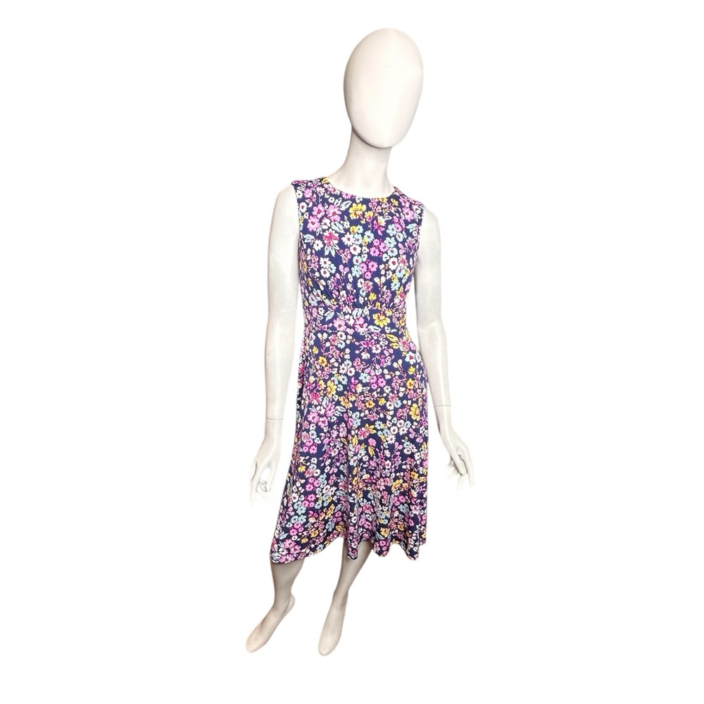 NWT LONDON TIMES Petite Size 4 Floral Kirby Midi Dress